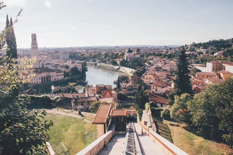 Seilbahn Castel San Pietro in Verona