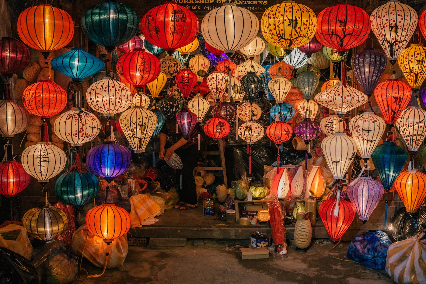 Hoi An, Vietnam: Lampions