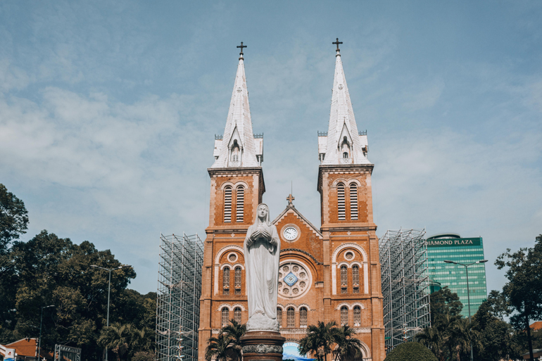 Ho Chi Minh City, Vietnam: Kathedrale