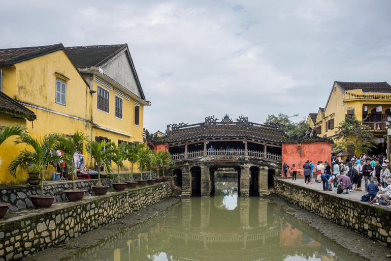 Hoi An, Vietnam: Japanische Brücke