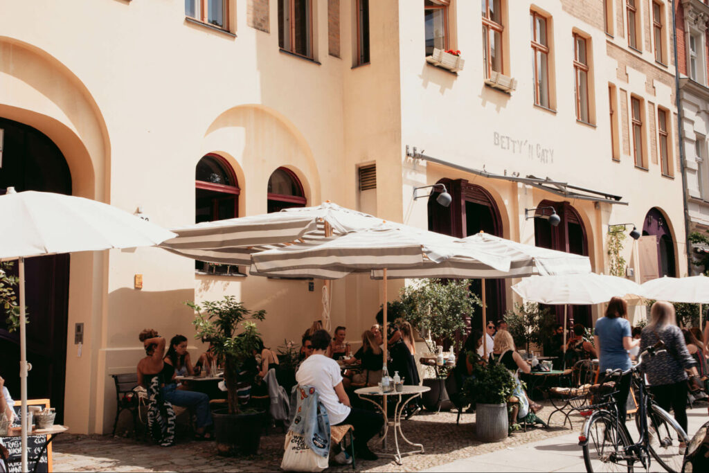 Das Cafe Betty’n Caty ist ein Geheimtipp im Berliner Szeneviertel Prenzlauer Berg.