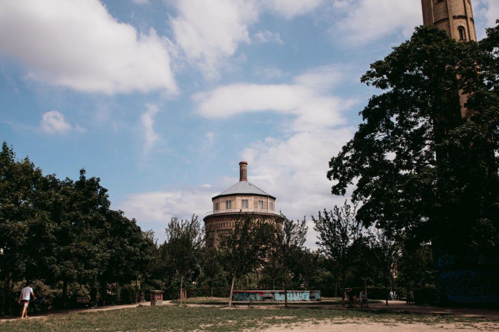 Der Park am Wasserturm in Berlin ist ein echter Geheimtipp.