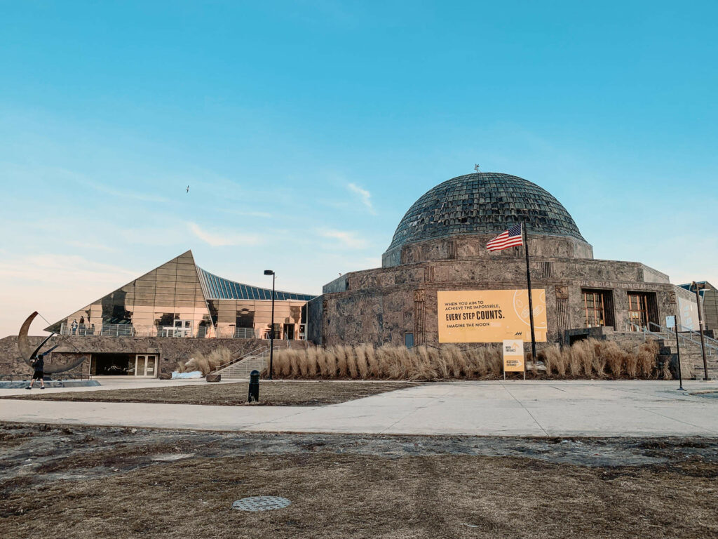 Das Adler-Planetarium und Astronomiemuseum in Chicago gehört zu den ältesten Planetarien in Nordamerika.
