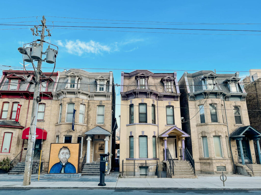 Im Künstlerviertel von Toronto findet man viele Galerien und Studios.
