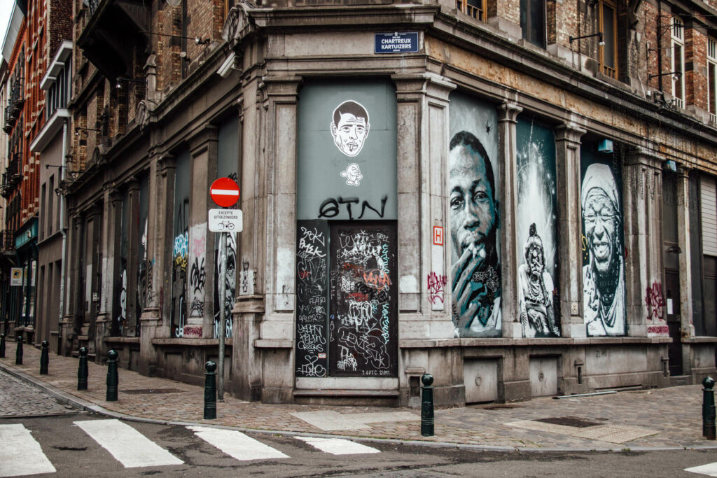 Eine Sehenswürdigkeit für sich: Die Comic-Strip-Route zeigt die Street-Art-Highlights von Brüssel..