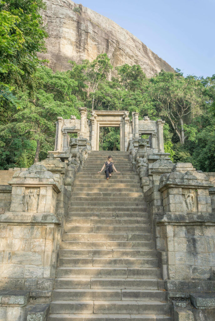 Der Yapahuwa Felsentempel auf Sri Lanka ist trotz seiner Schönheit noch ein echter Geheimtipp.