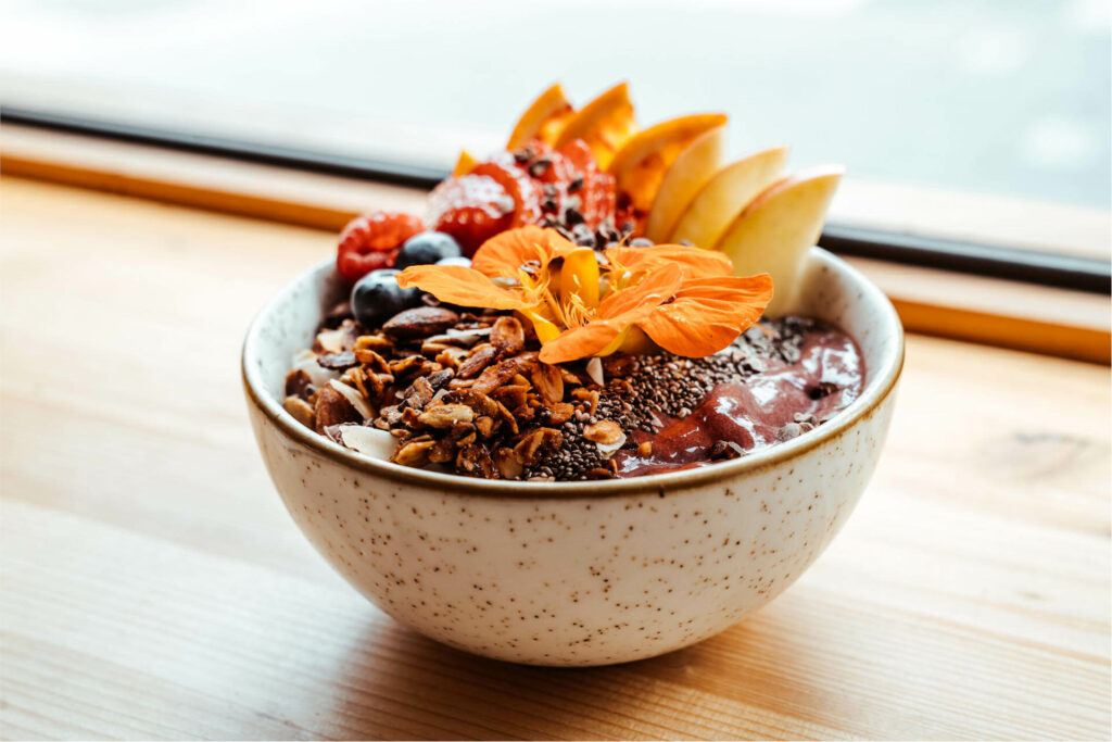 Die Açaí Bowls im Little Fern in Barcelona sind nict nur wunderschön, sondern schmecken auch köstlich.